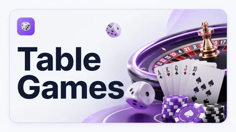 Table games category — live dealer and classic table titles optimized for mobile